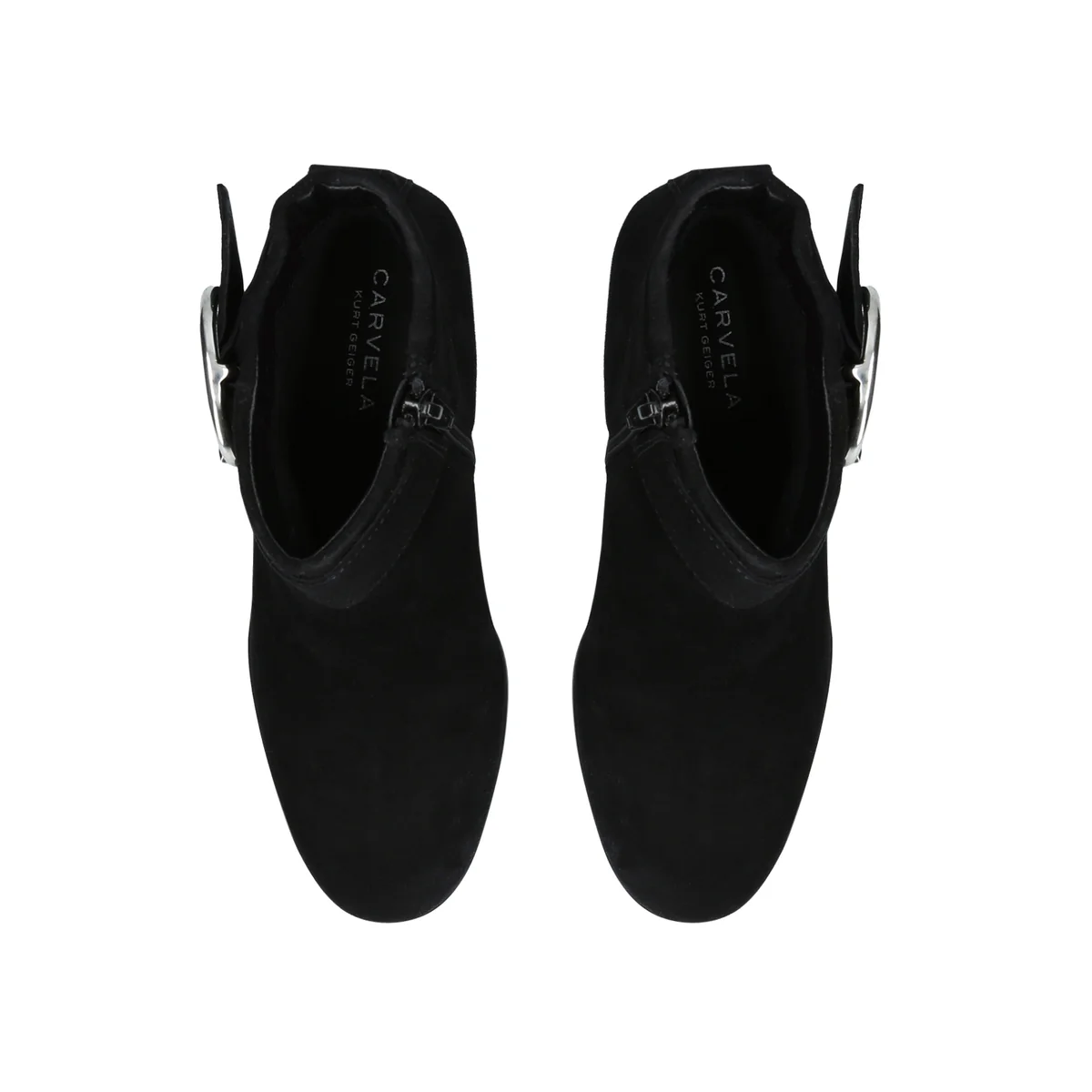 Snore Black Mid Heel